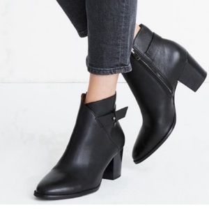 Madewell Kelci Heeled Boots in Black